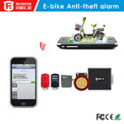 Mini gsm/gprs gps tracker Electric bicycle anti-theft alarm system SMS and phone alarm