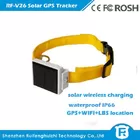 Reachfar rf-v26 mini waterproof solar gps tracker animal suitable for cattle/cow tracking