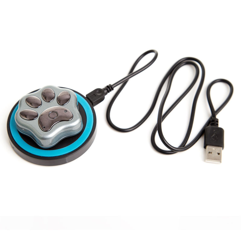 2016 mini waterproof dog gps pet tracker inside sim card with wireless charging