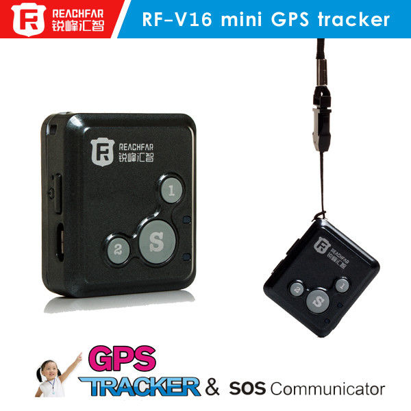 Mini personal gps tracker kids/gps tracker manufacturer reachfar V16